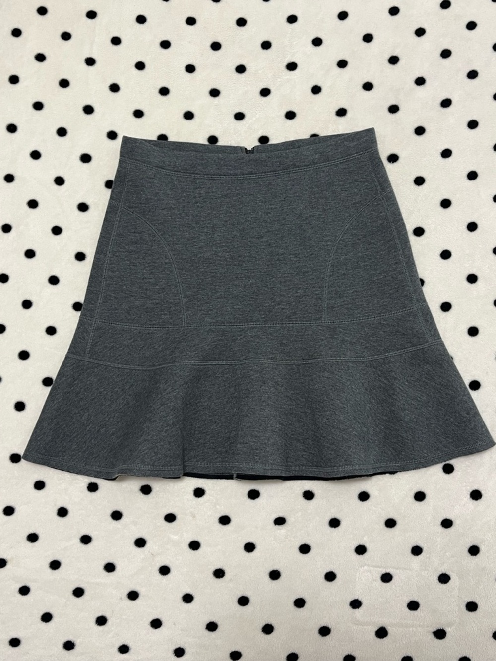 J. Crew Neoprene Flare Skirt Size S